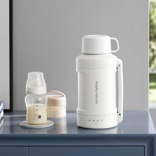摩飞电器电热水壶便携式烧水壶旅行热水壶烧水杯真空保温壶不锈钢保温